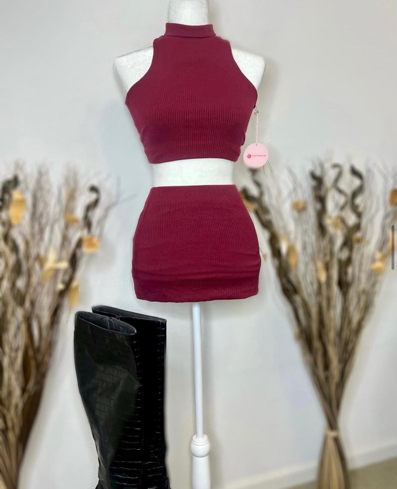 Without Warning Skirt Set