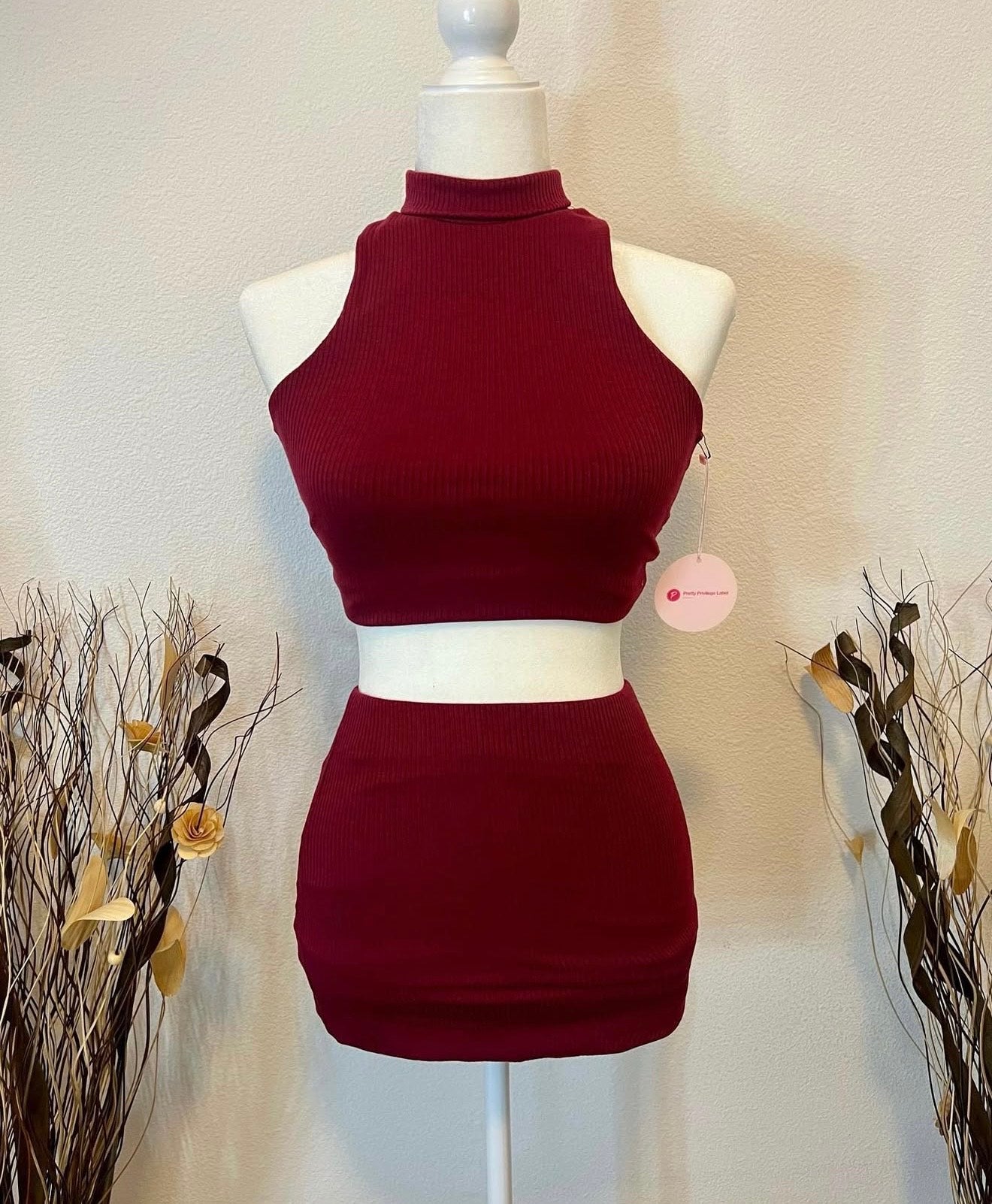 Without Warning Skirt Set