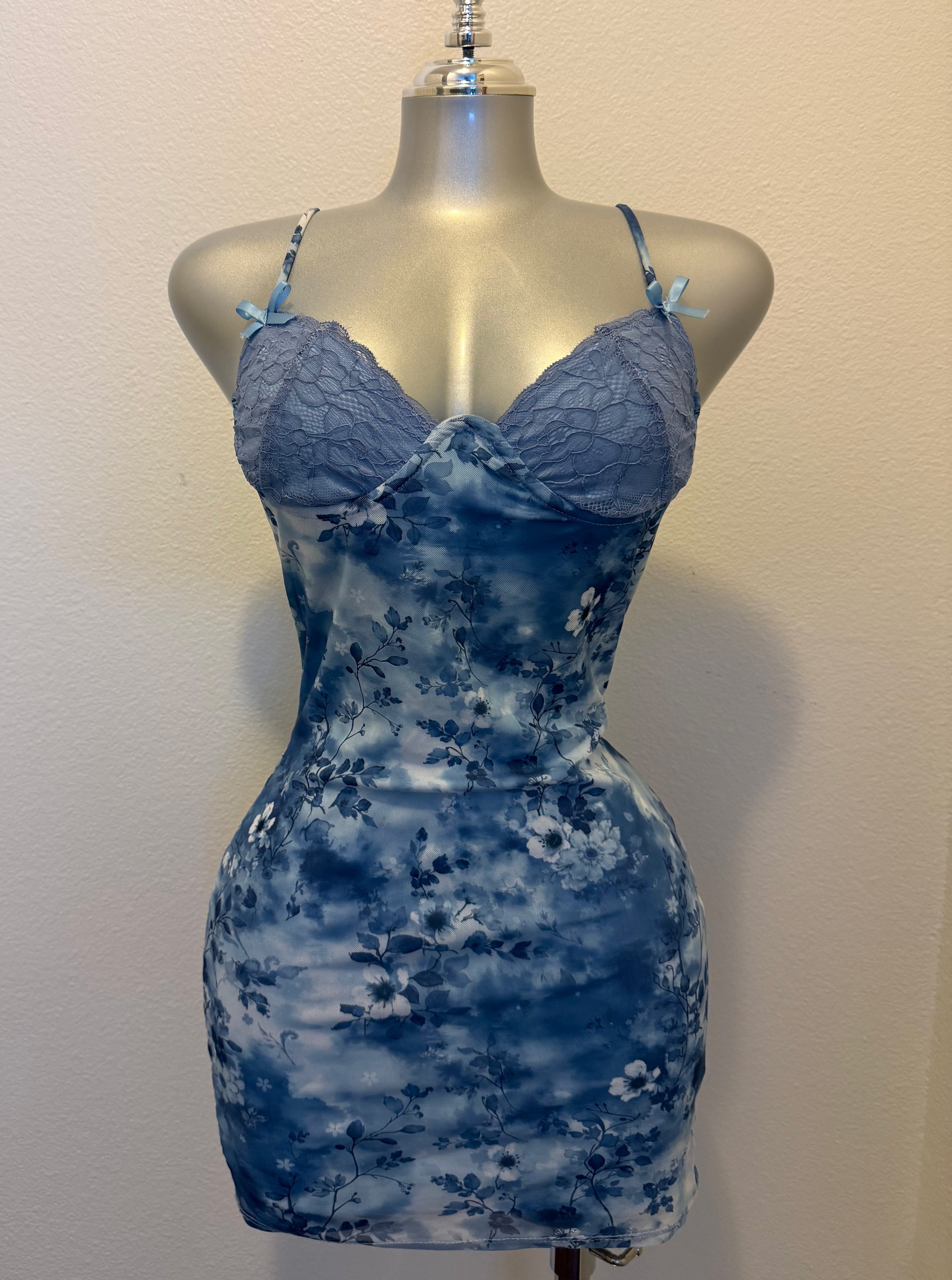 Petals in the sky lace dress