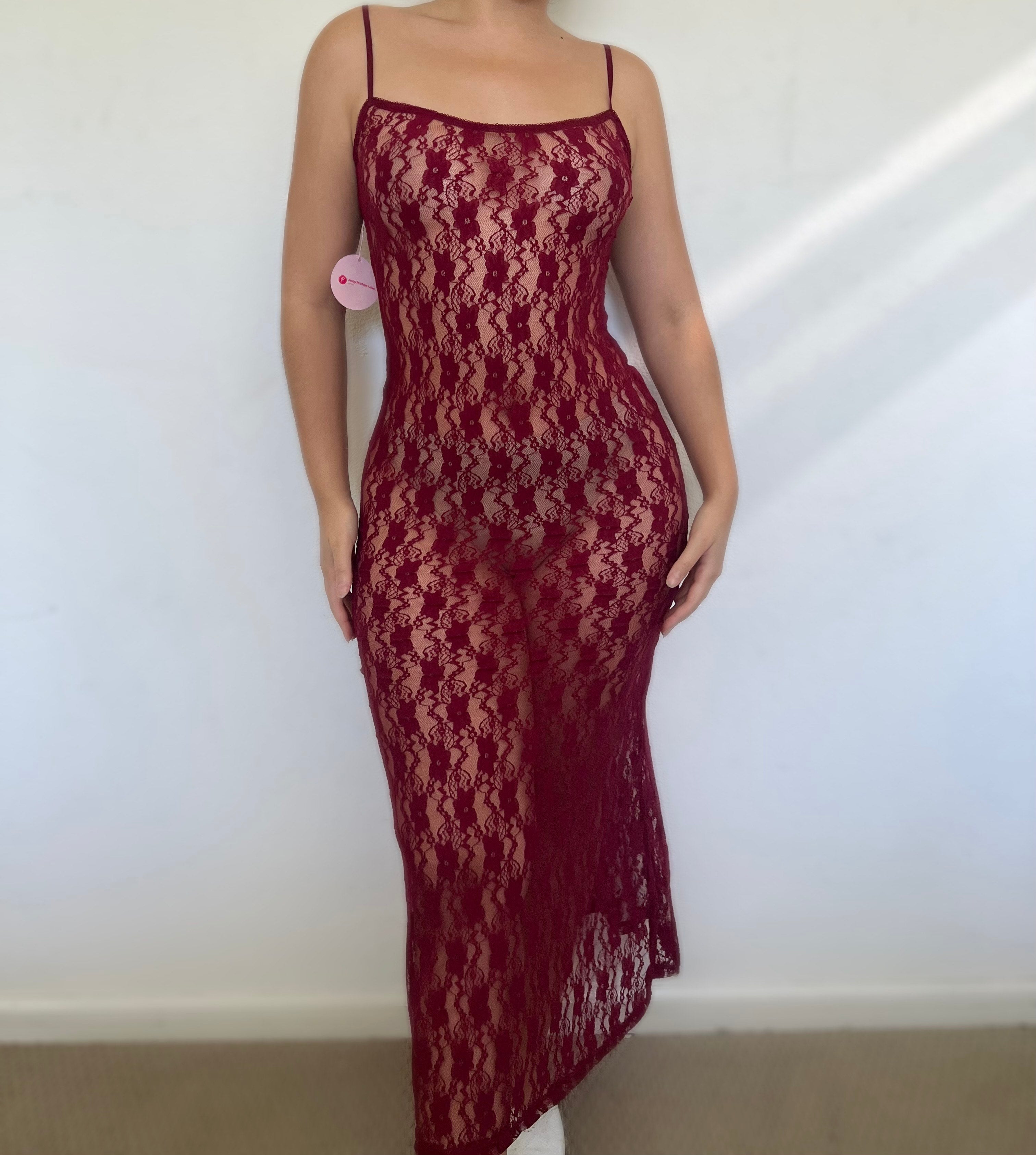 Meet Me At Midnight Maxi Dress